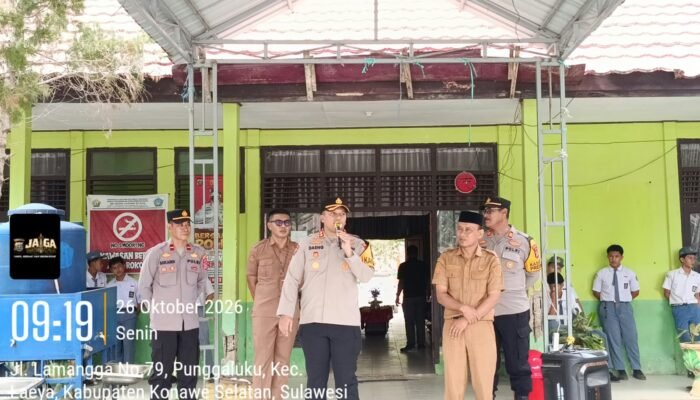 Kapolres Konawe Selatan Ajak Pelajar SMAN 3 Konsel Tingkatkan Disiplin dan Hindari Kenakalan Remaja