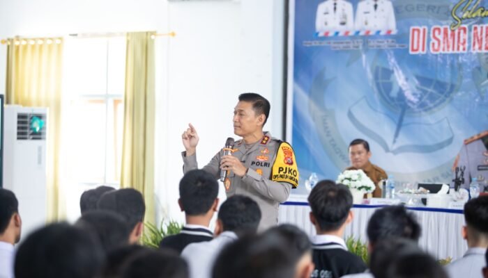 Cegah Tawuran, Kapolda Sultra Gelar Program Polisi Peduli Pendidikan di SMAN 4 Kendari