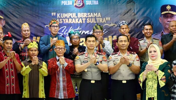 Perkuat Sinergi, Kapolda Sultra Silaturahmi dengan Tokoh Adat dan Tokoh Masyarakat Sultra