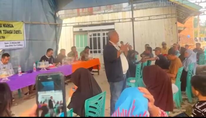 Panas di Lambuya, Aliansi Masyarakat Amberi Kecam Kades dan Desak DPRD Konawe Segera Gelar RDP Terbuka PLTD